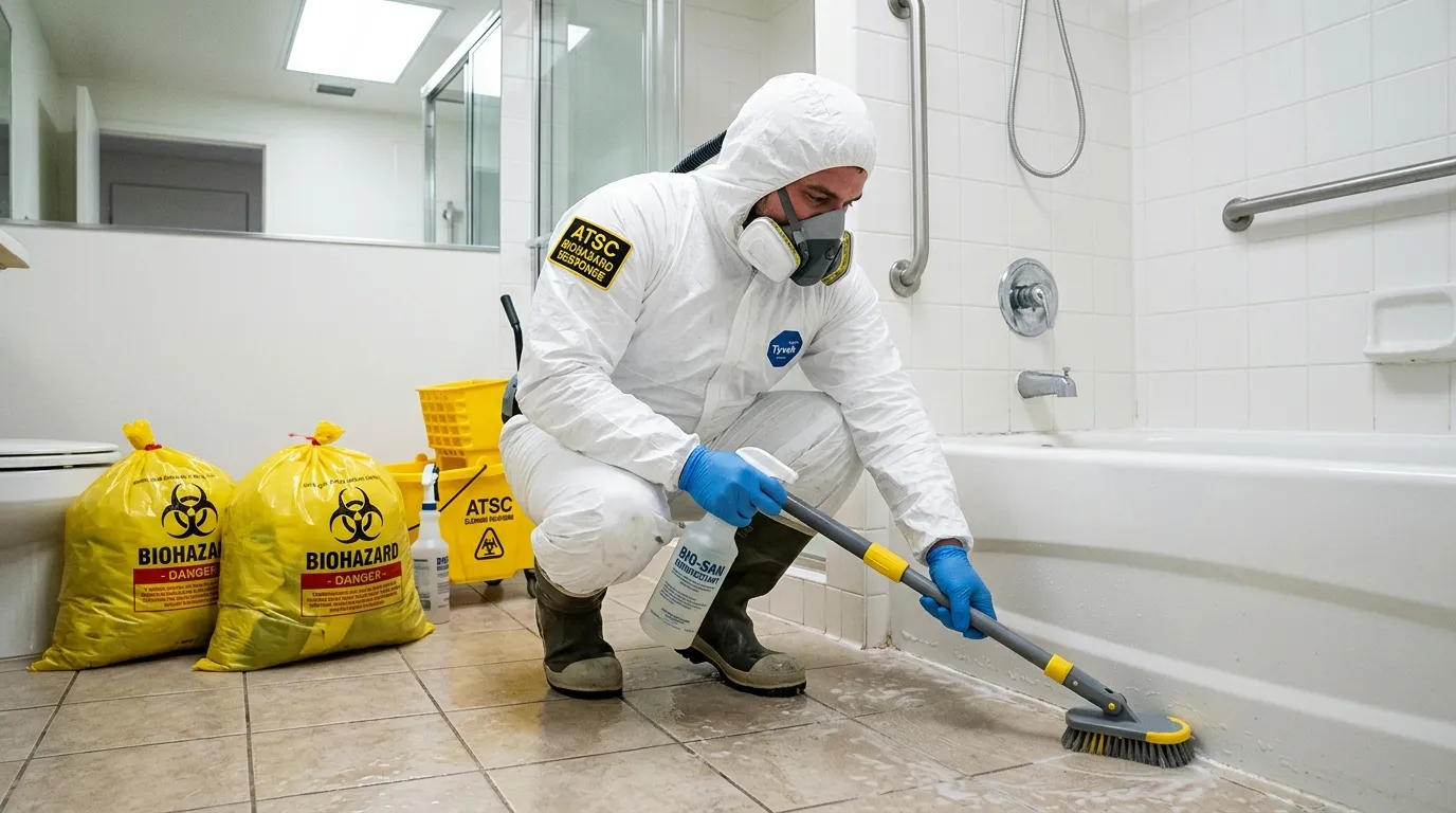 Decontamination equipment deployed for Blood Cleanup in Shields